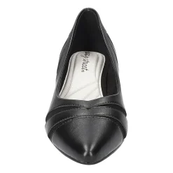 Easy Street Lizbeth Womens Pointed Closed Toe Block Heel Pumps