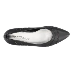 Easy Street Lizbeth Womens Pointed Closed Toe Block Heel Pumps