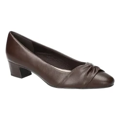 Easy Street Lyanna Womens Round Closed Toe Flat Heel Pumps