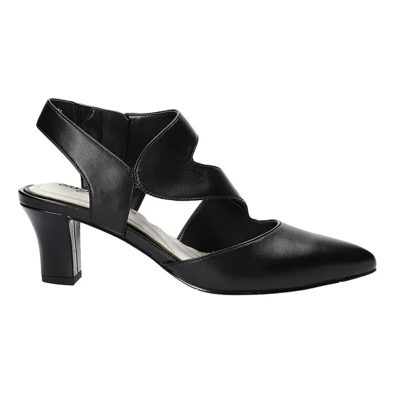 Easy Street Venue Womens Pointed Closed Toe Stiletto Heel Pumps