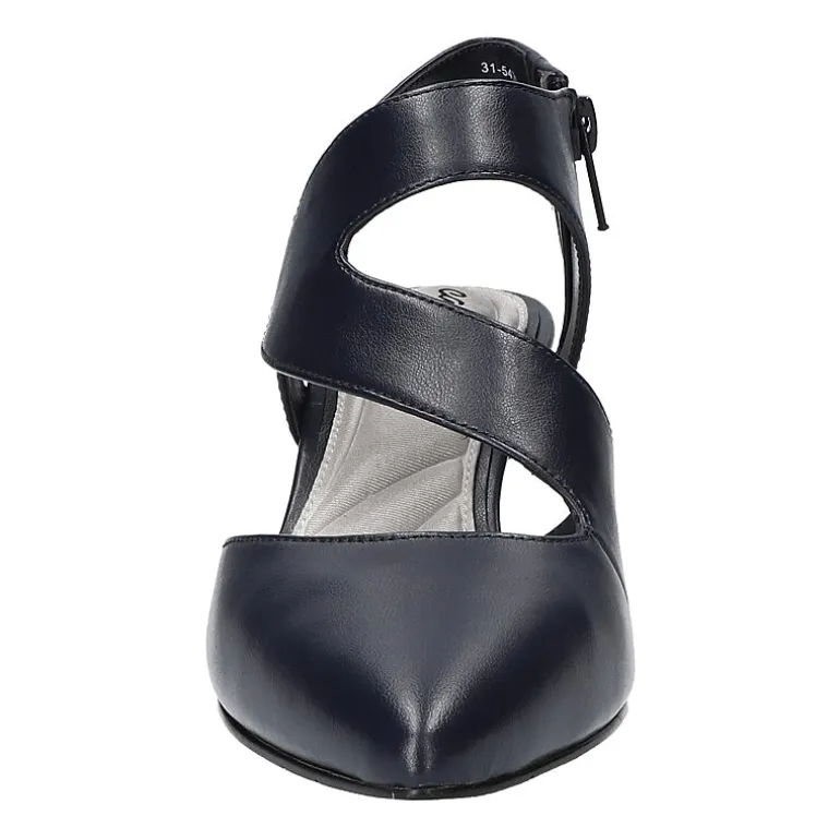 Easy Street Venue Womens Pointed Closed Toe Stiletto Heel Pumps