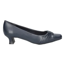 Easy Street Waive Womens Square Kitten Heel Pumps