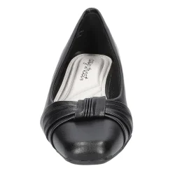 Easy Street Waive Womens Square Kitten Heel Pumps
