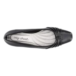 Easy Street Waive Womens Square Kitten Heel Pumps