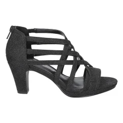 Easy Street Womens Bee Heeled Sandals