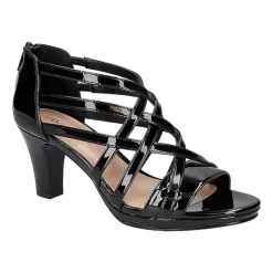 Easy Street Womens Bee Heeled Sandals