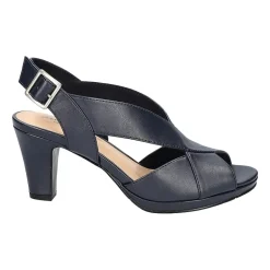 Easy Street Womens Christy Heeled Sandals