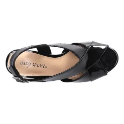 Easy Street Womens Christy Heeled Sandals