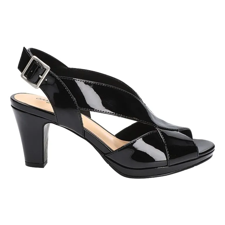 Easy Street Womens Christy Heeled Sandals