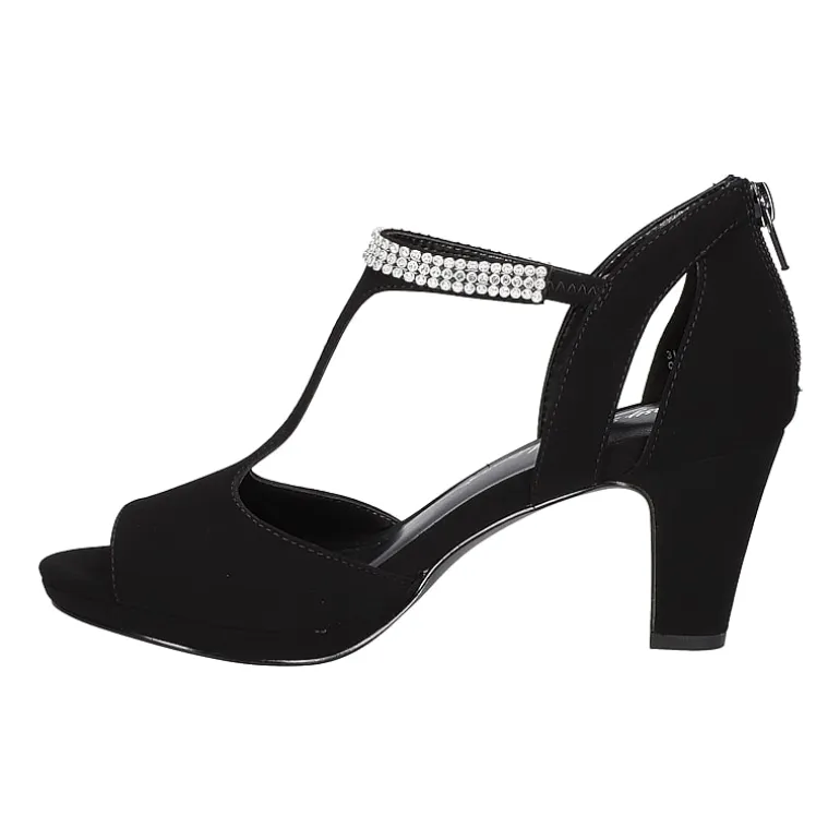 Easy Street Womens Flash Heeled Sandals