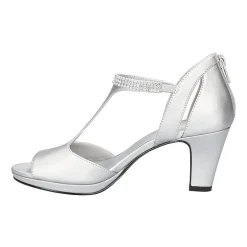 Easy Street Womens Flash Heeled Sandals