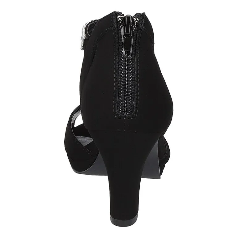 Easy Street Womens Flash Heeled Sandals