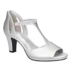 Easy Street Womens Flash Heeled Sandals