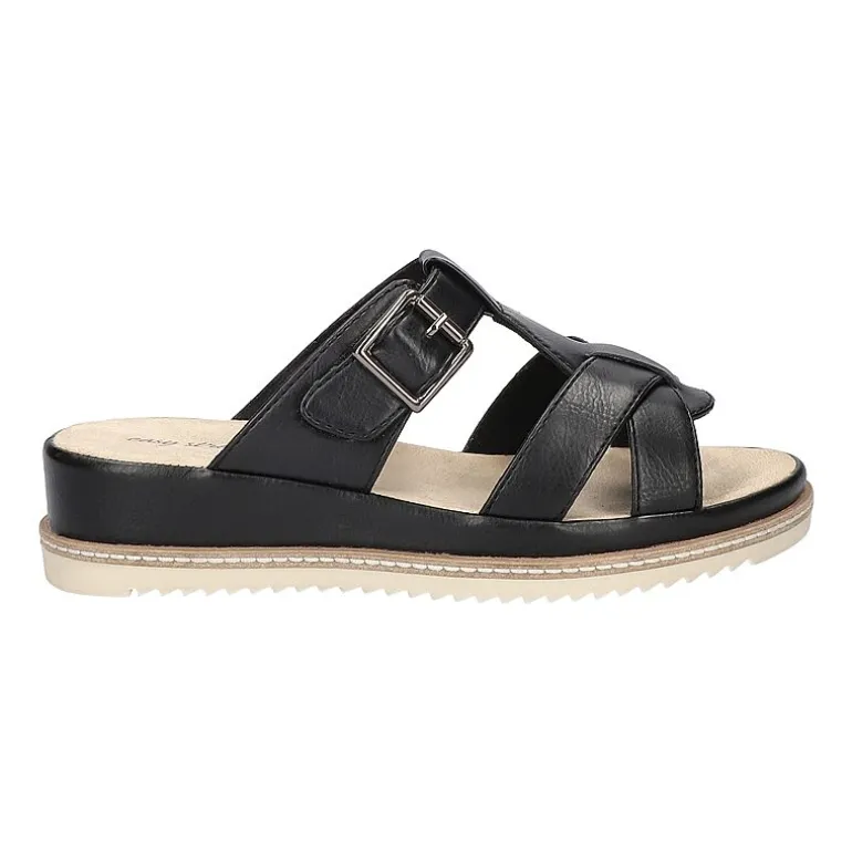 Easy Street Womens Joby Slide Sandals