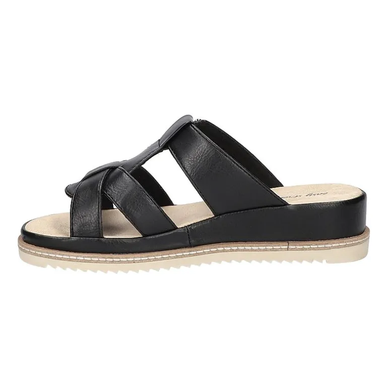 Easy Street Womens Joby Slide Sandals