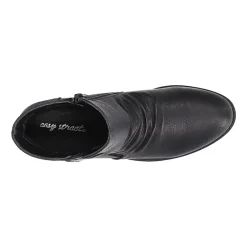 Easy Street Womens Junction Block Heel Booties
