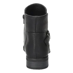 Easy Street Womens Junction Block Heel Booties