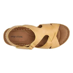 Easy Street Womens Lani Wedge Sandals