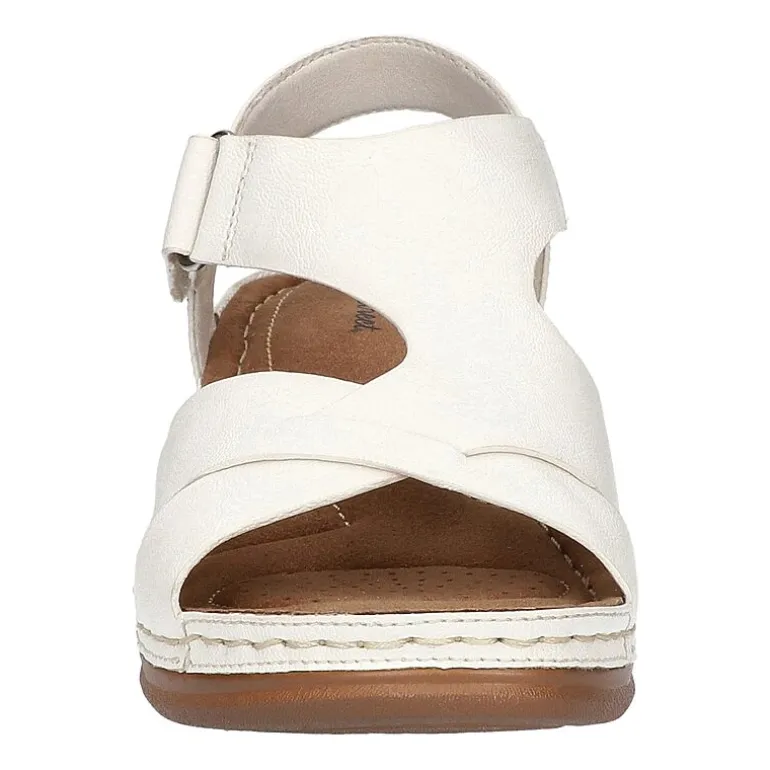 Easy Street Womens Lani Wedge Sandals