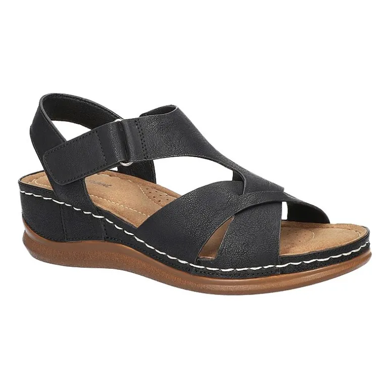 Easy Street Womens Lani Wedge Sandals