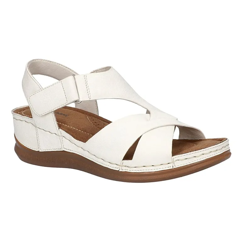 Easy Street Womens Lani Wedge Sandals