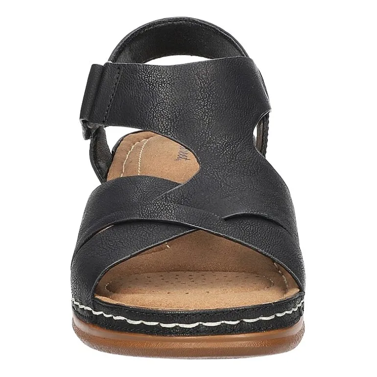 Easy Street Womens Lani Wedge Sandals