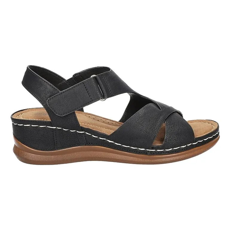 Easy Street Womens Lani Wedge Sandals