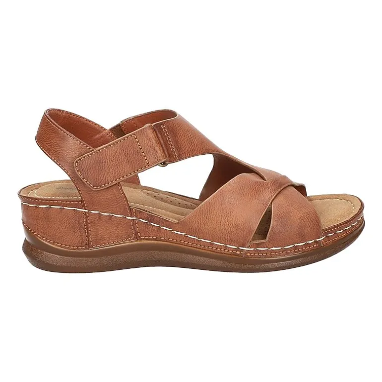Easy Street Womens Lani Wedge Sandals