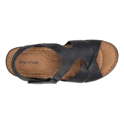 Easy Street Womens Lani Wedge Sandals
