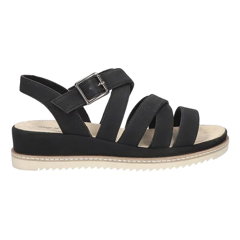 Easy Street Womens Madeline Wedge Sandals