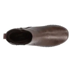 Easy Street Womens Wyatt Flat Heel Booties