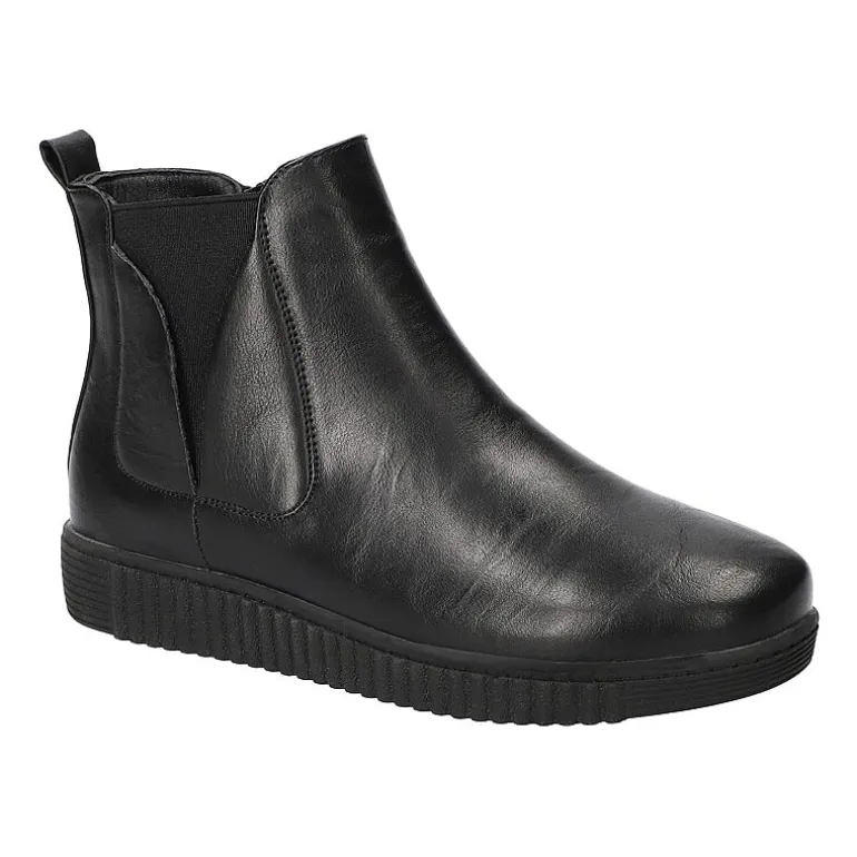 Easy Street Womens Wyatt Flat Heel Booties