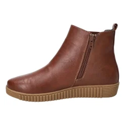 Easy Street Womens Wyatt Flat Heel Booties