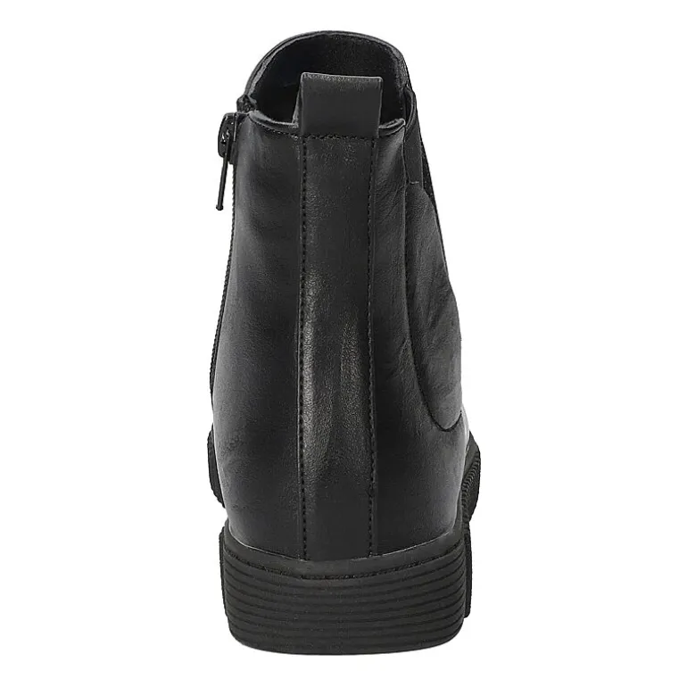 Easy Street Womens Wyatt Flat Heel Booties
