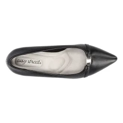 Easy Street Zayn Womens Pointed Closed Toe Kitten Heel Pumps