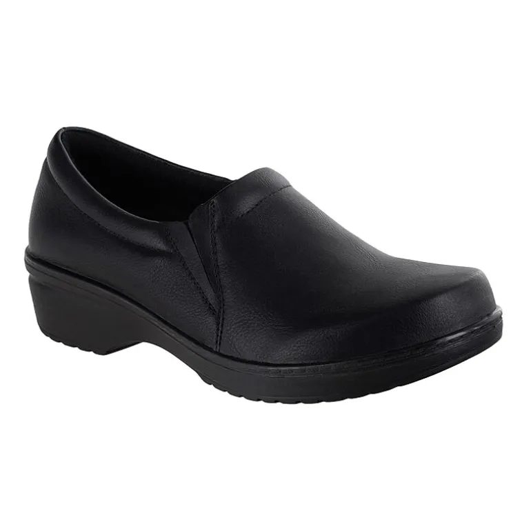 Easy Works By Easy Street Tiffany Womens Round Clogs