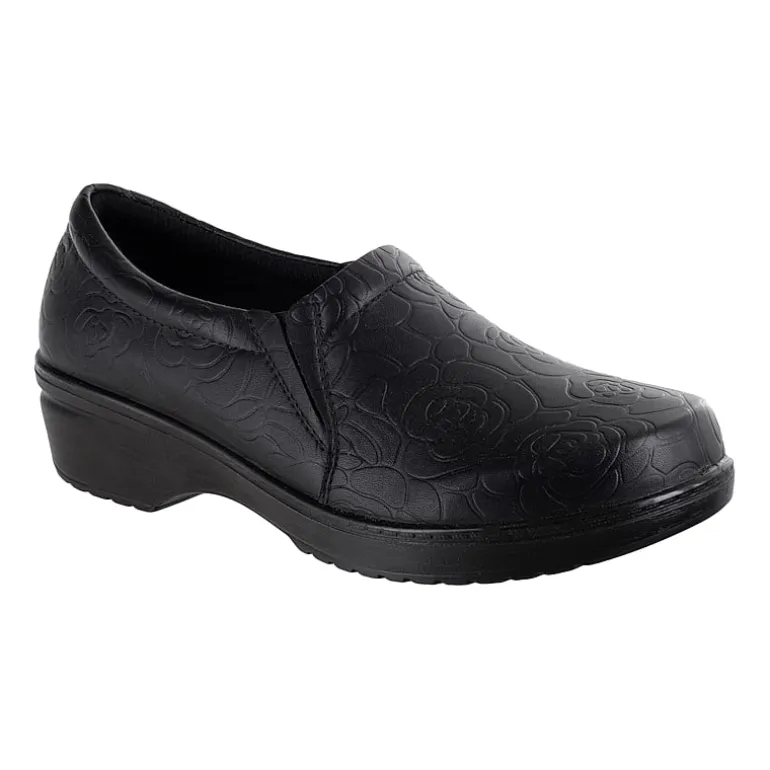 Easy Works By Easy Street Tiffany Womens Round Clogs