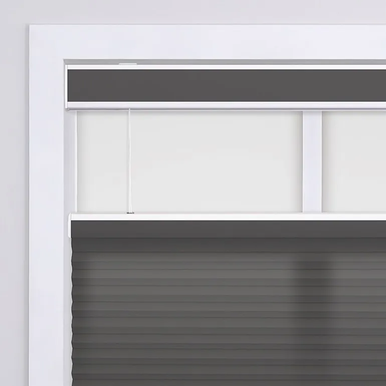 Eco Estates Custom Cordless Top Down Bottom Up Light-Filtering Cellular Shade