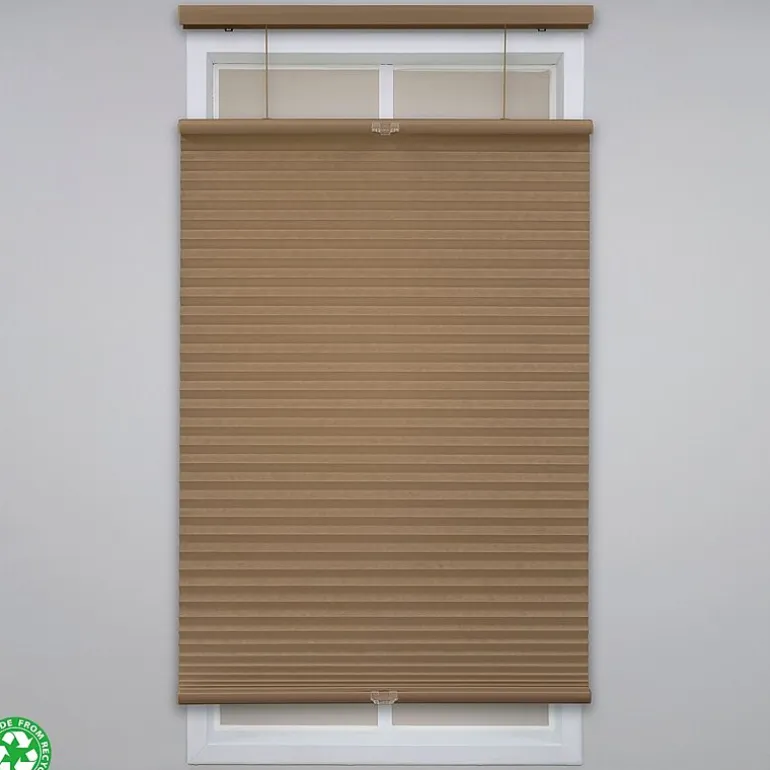 Eco Estates Cut-To-Width Cordless Top Down Bottom Up Light-Filtering Cellular Shade
