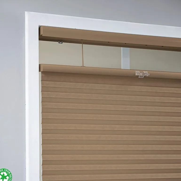 Eco Estates Cut-To-Width Cordless Top Down Bottom Up Light-Filtering Cellular Shade