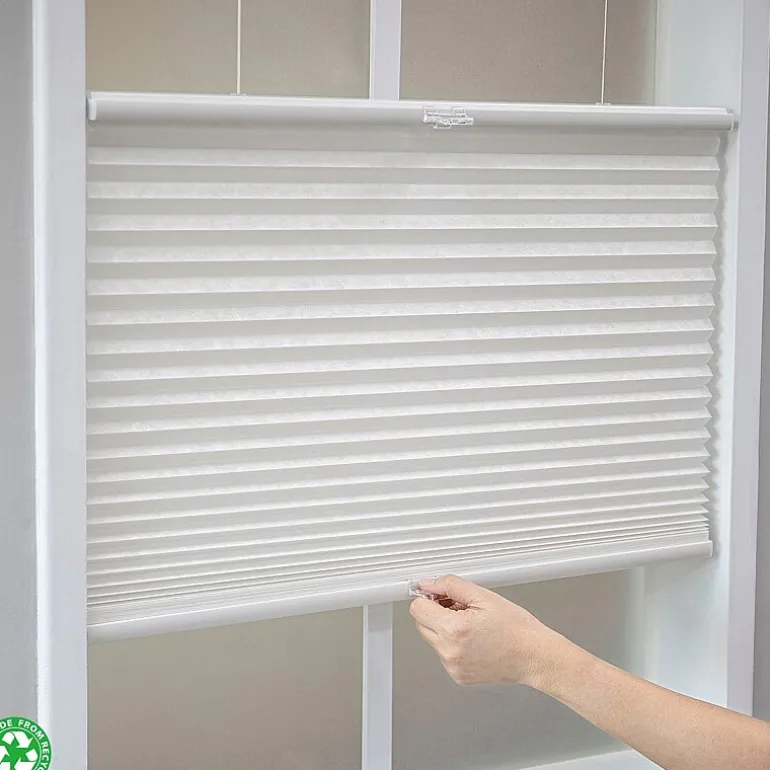 Eco Estates Cut-To-Width Cordless Top Down Bottom Up Light-Filtering Cellular Shade