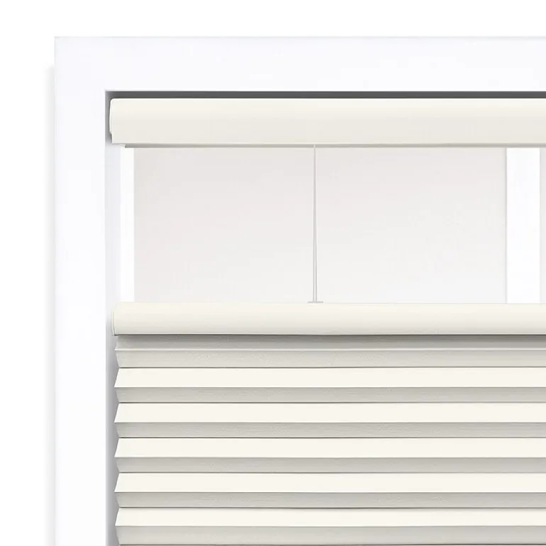 Eco Estates Cut-To-Width Cordless Top Down Bottom Up Blackout Cellular Shade