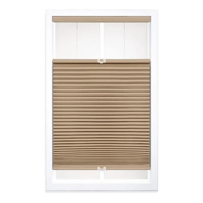 Eco Estates Cut-To-Width Cordless Top Down Bottom Up Blackout Cellular Shade