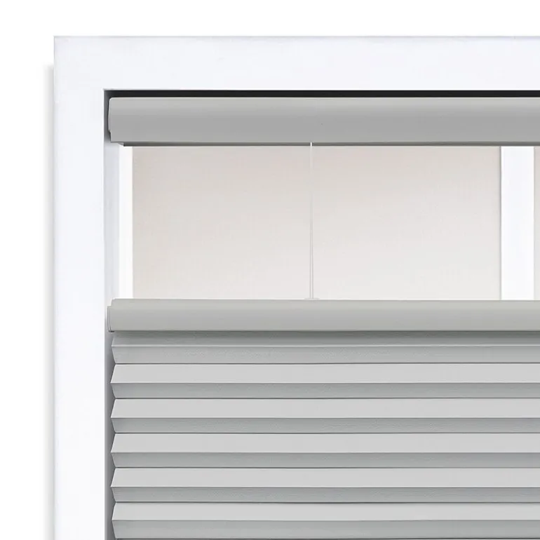 Eco Estates Cut-To-Width Cordless Top Down Bottom Up Blackout Cellular Shade