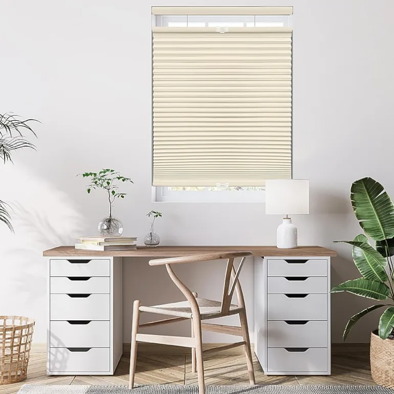 Eco Estates Cut-To-Width Cordless Top Down Bottom Up Blackout Cellular Shade