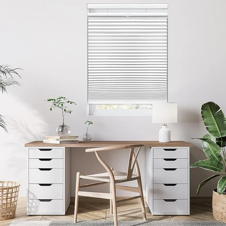 Eco Estates Cut-To-Width Cordless Top Down Bottom Up Blackout Cellular Shade