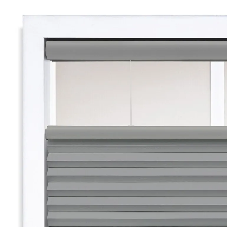 Eco Estates Cut-To-Width Cordless Top Down Bottom Up Blackout Cellular Shade