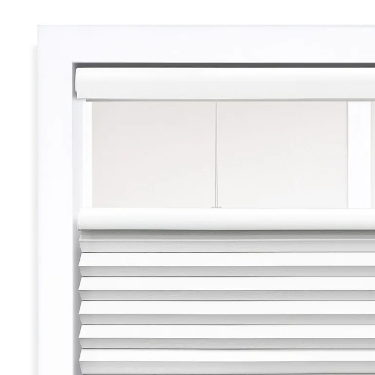 Eco Estates Cut-To-Width Cordless Top Down Bottom Up Blackout Cellular Shade