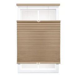 Eco Estates Cut-To-Width Cordless Top Down Bottom Up Blackout Cellular Shade