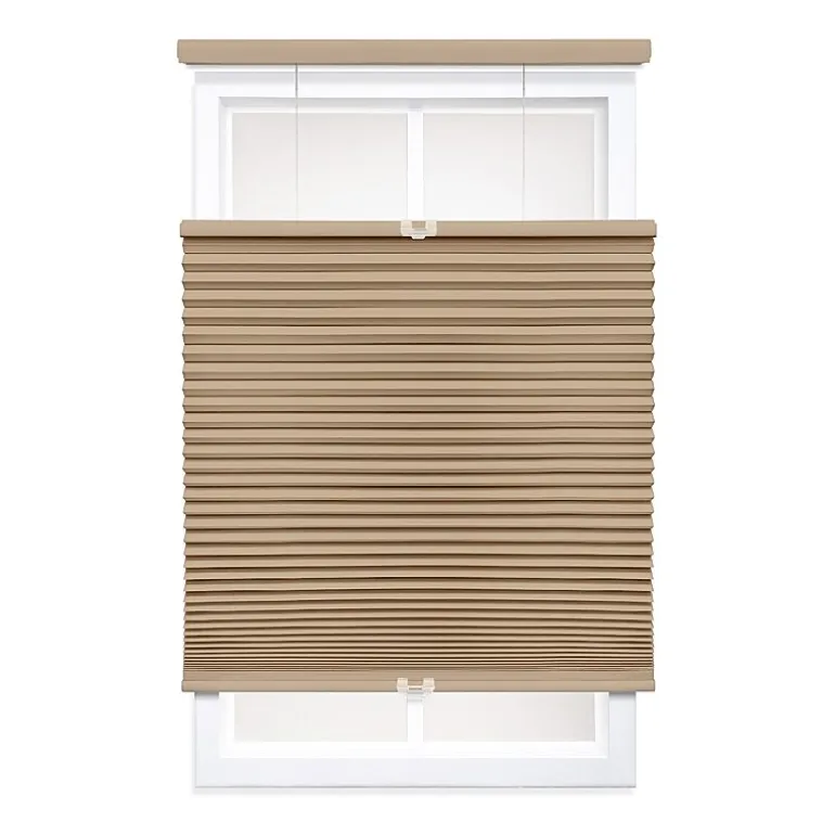 Eco Estates Cut-To-Width Cordless Top Down Bottom Up Blackout Cellular Shade